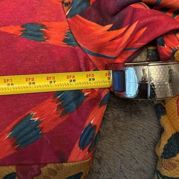 Farm Rio! Colorful Patterned Sweatshirt - Picture 6 of 7